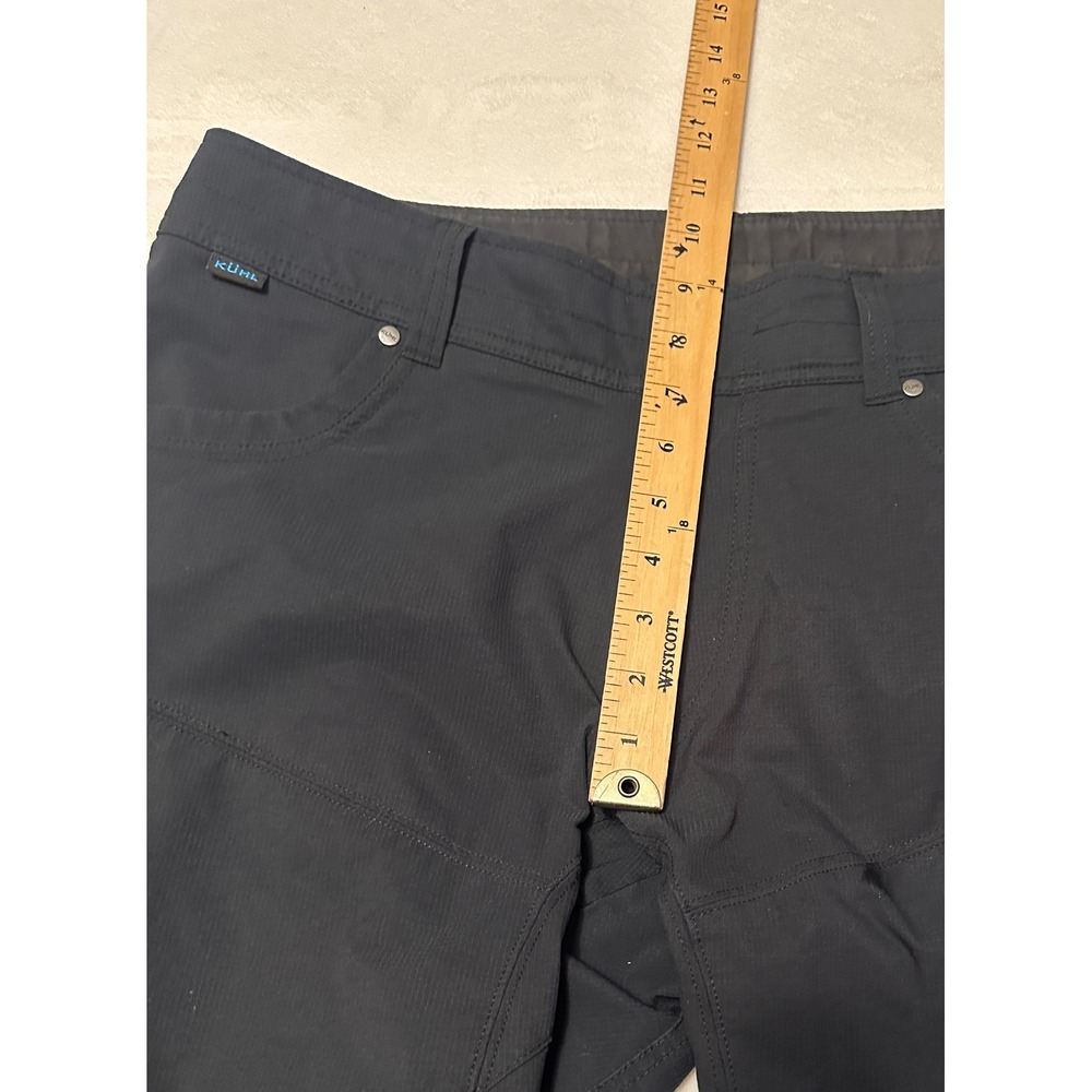Kuhl Renegade Shorts Mens 34 Black Softshell Hiking Outdoor Technical Cargo - Picture 14 of 15